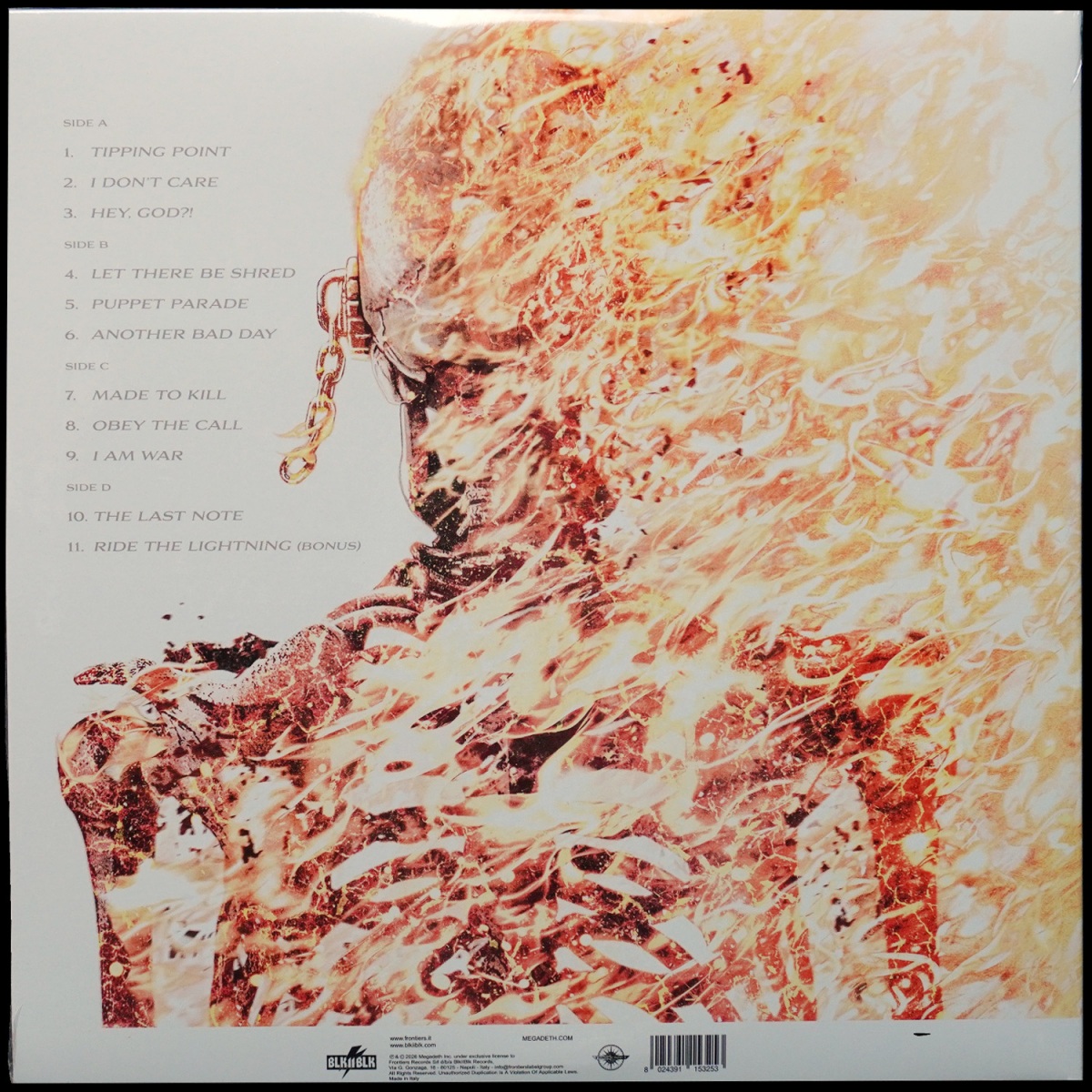 LP Megadeth — Megadeth (2LP, + буклет) фото 2