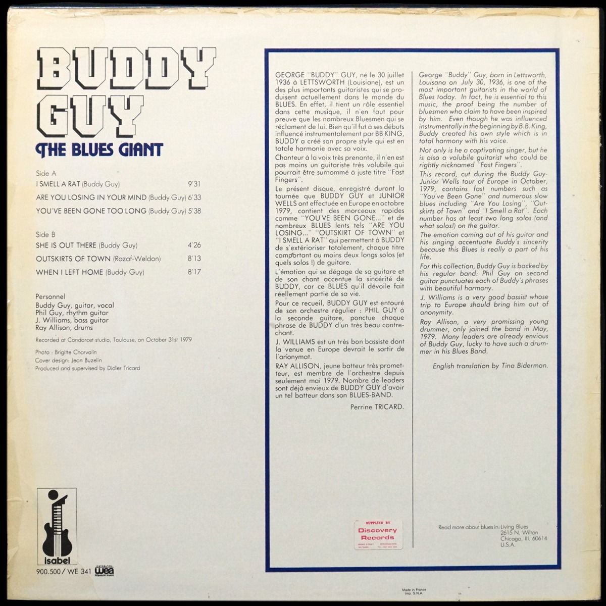 LP Buddy Guy — Blues Giant фото 2