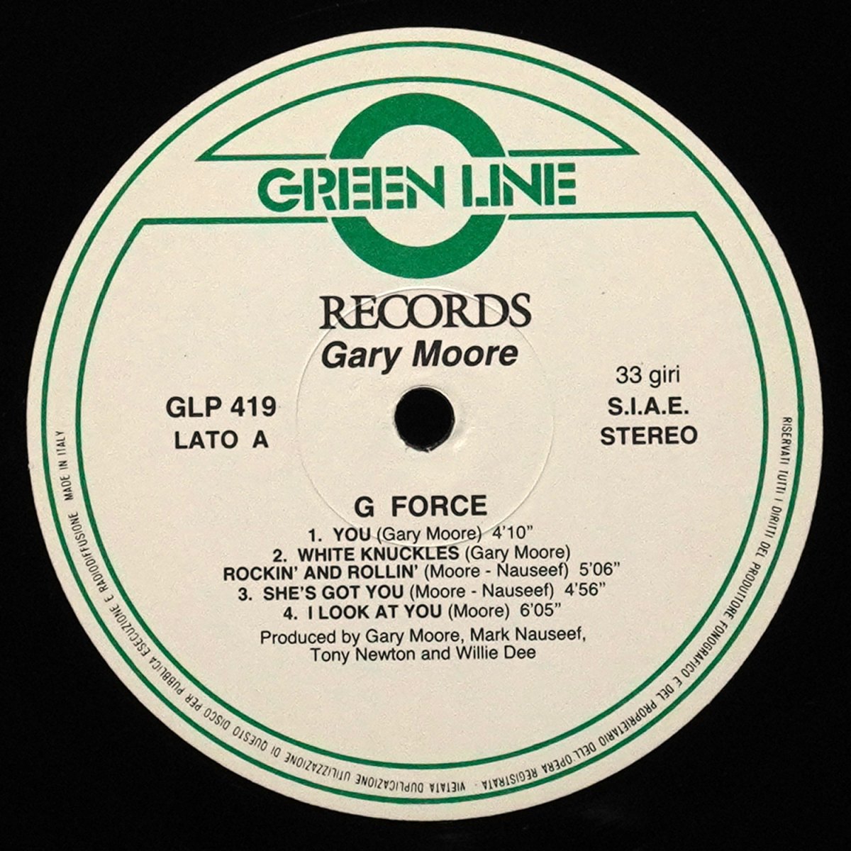 LP Gary Moore — G-Force фото 2