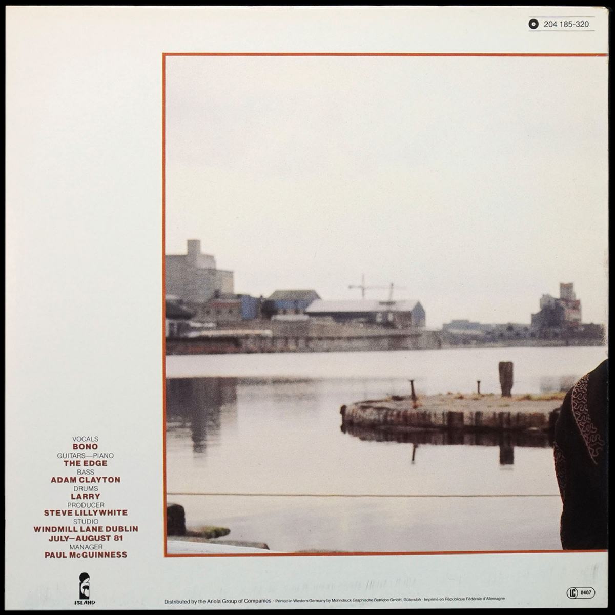 LP U2 — October фото 2