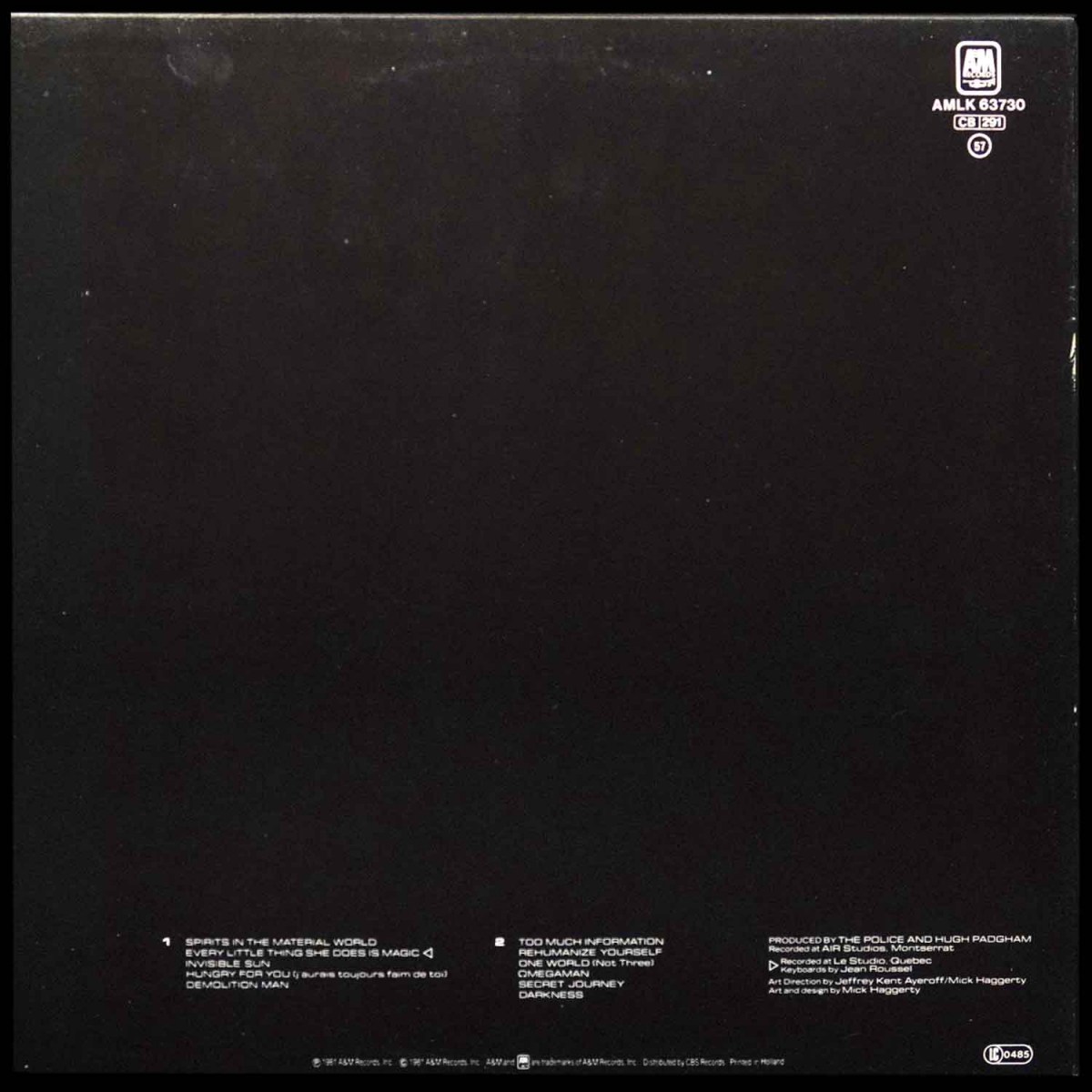 LP Police — Ghost In The Machine фото 2