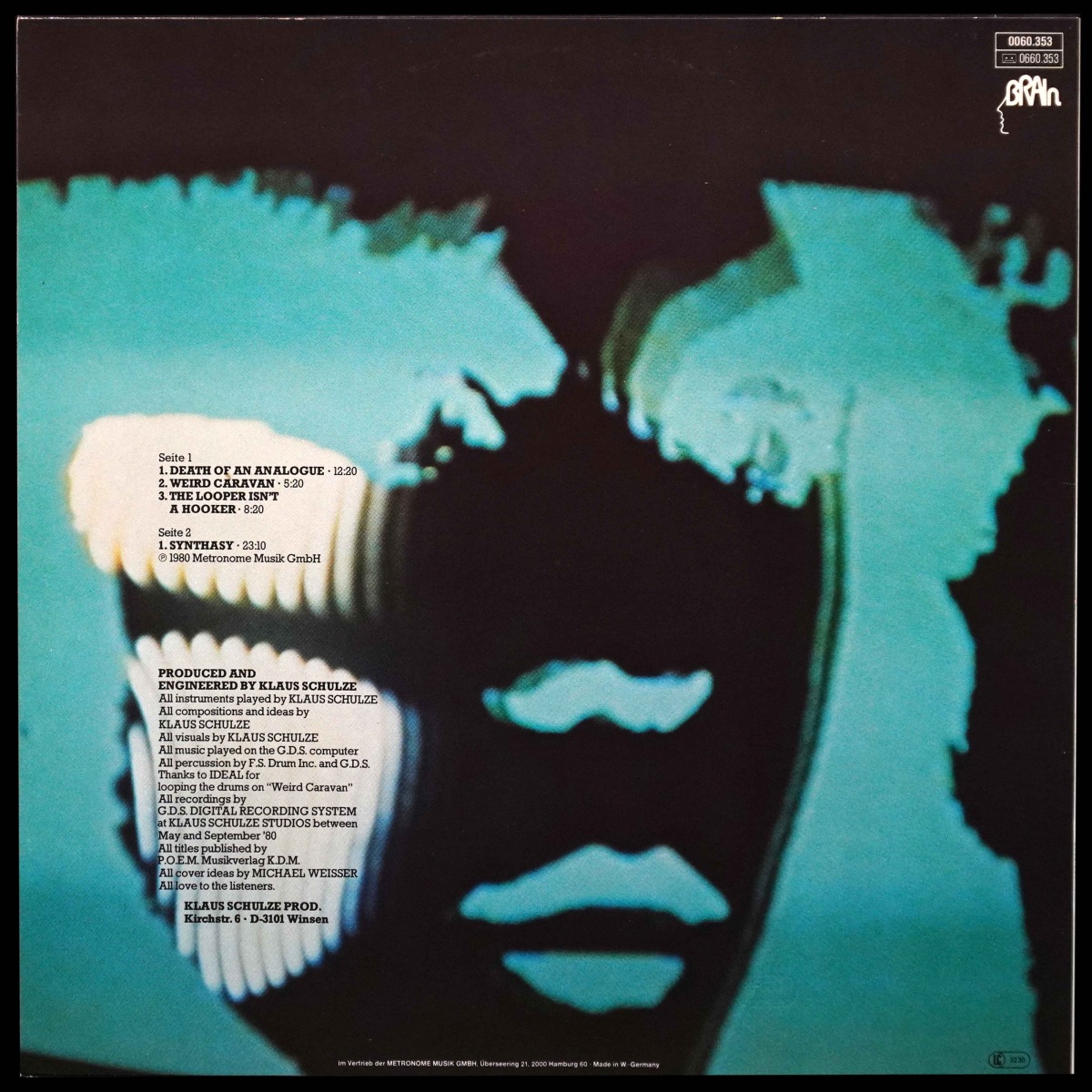 LP Klaus Schulze — Dig It фото 2