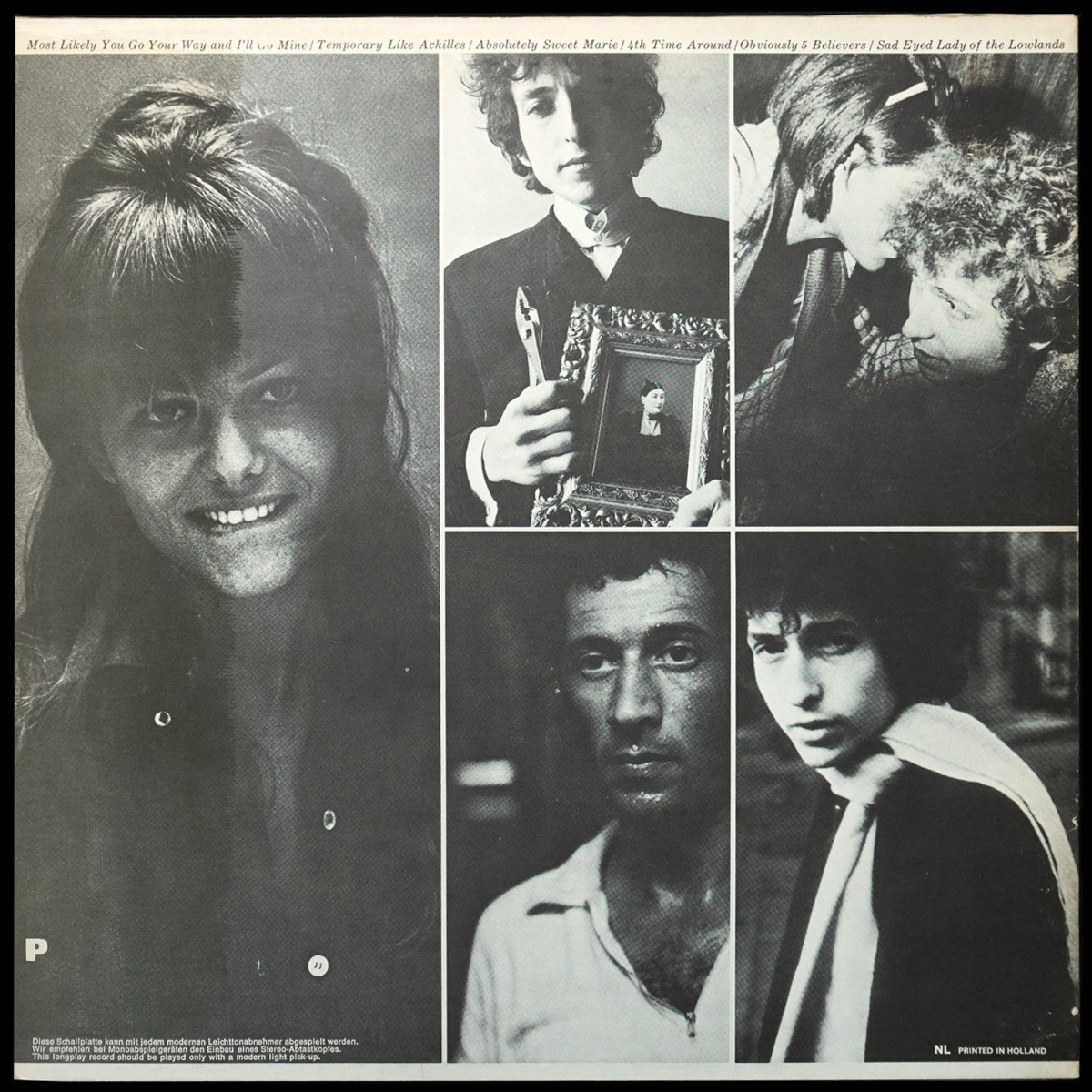 LP Bob Dylan — Blonde On Blonde Vol.2 фото 3