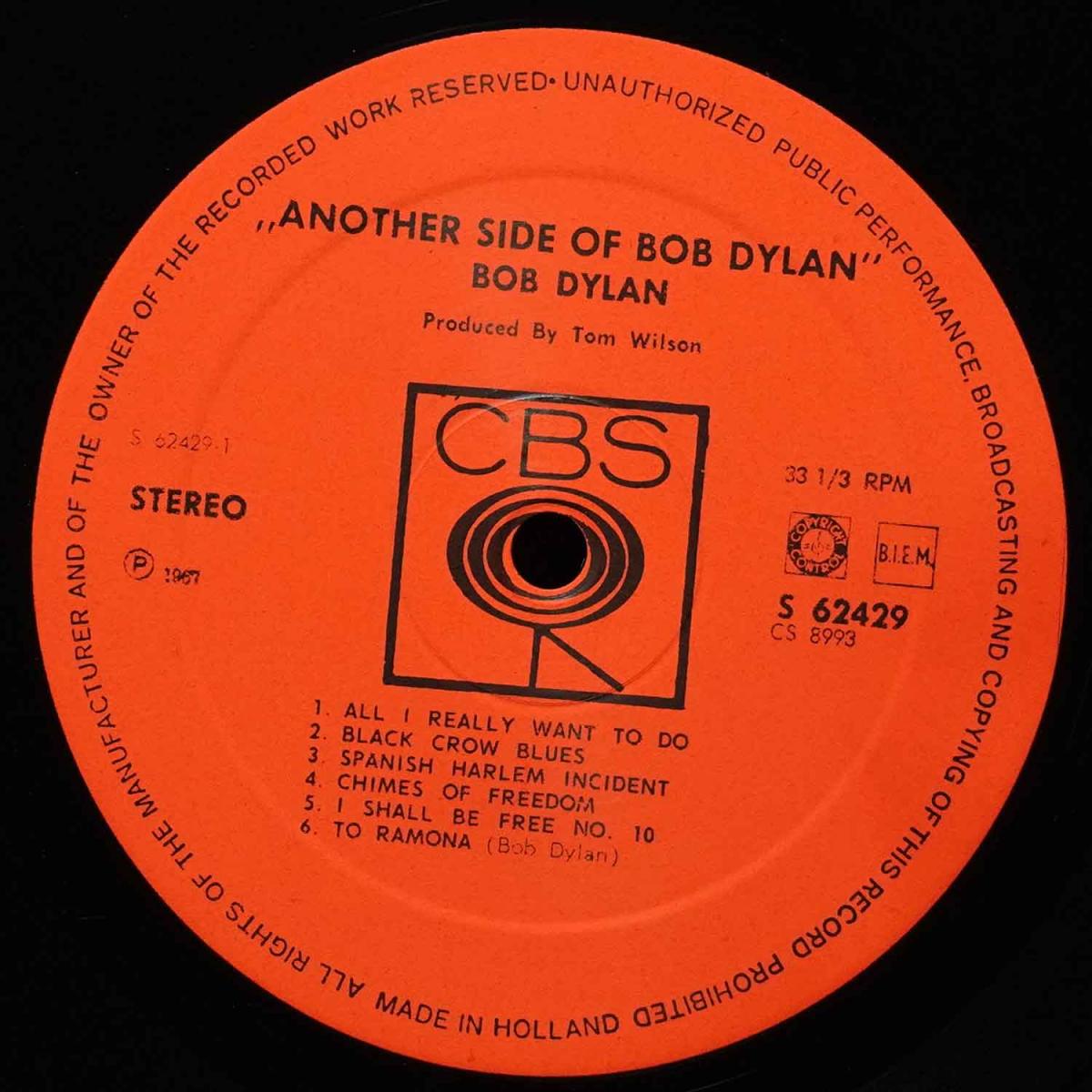 LP Bob Dylan — Another Side Of Bob Dylan фото 2