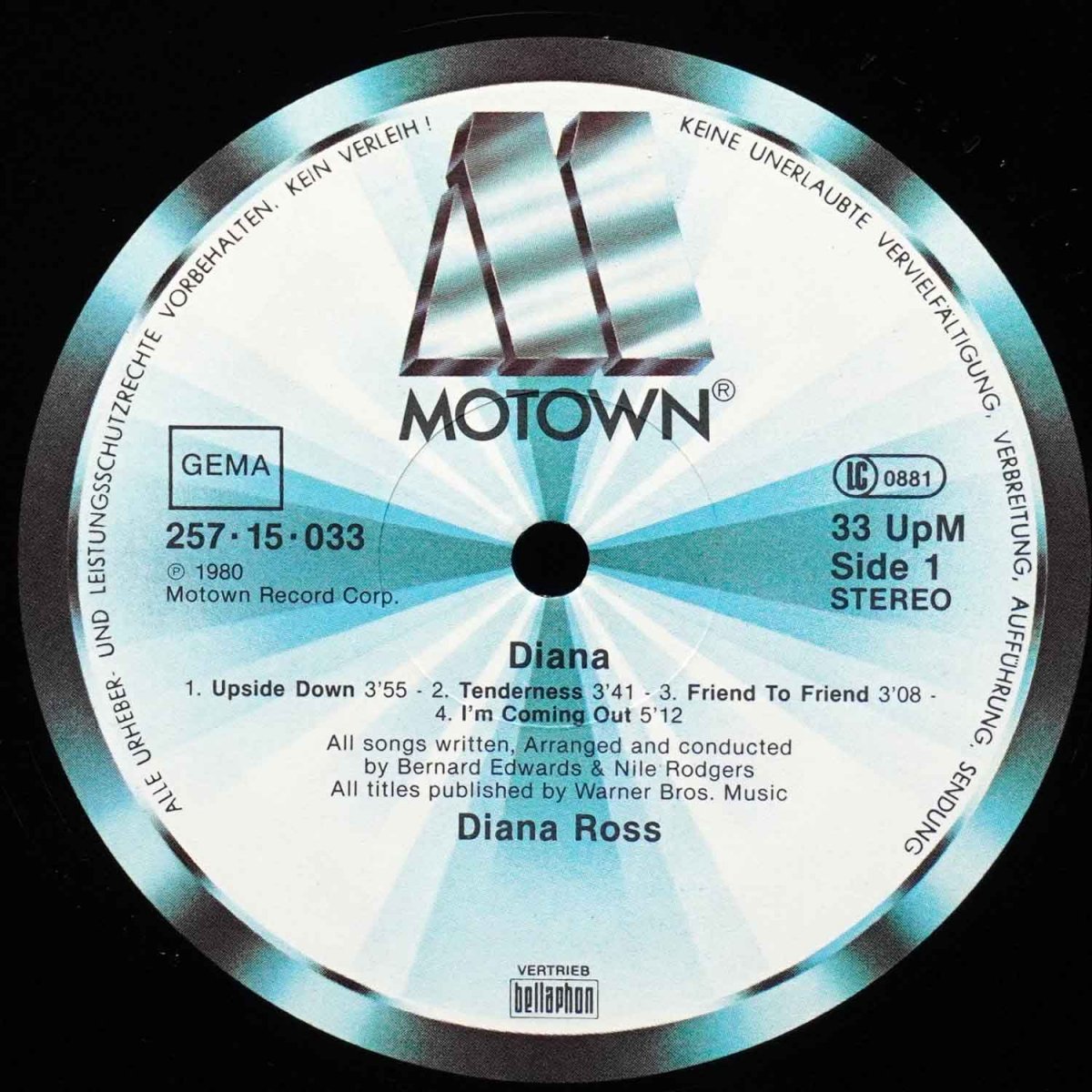 LP Diana Ross — Diana фото 2