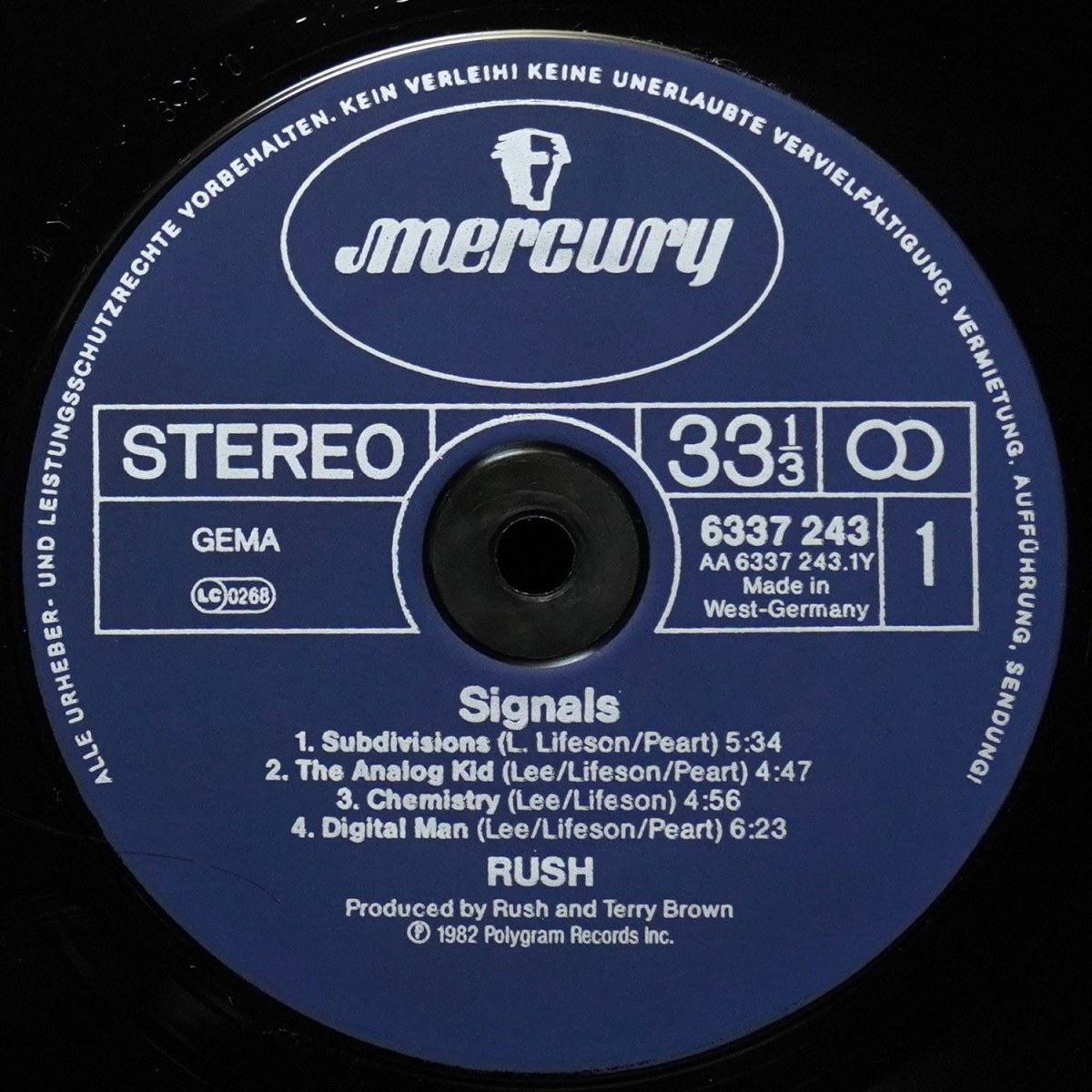LP Rush — Signals фото 3