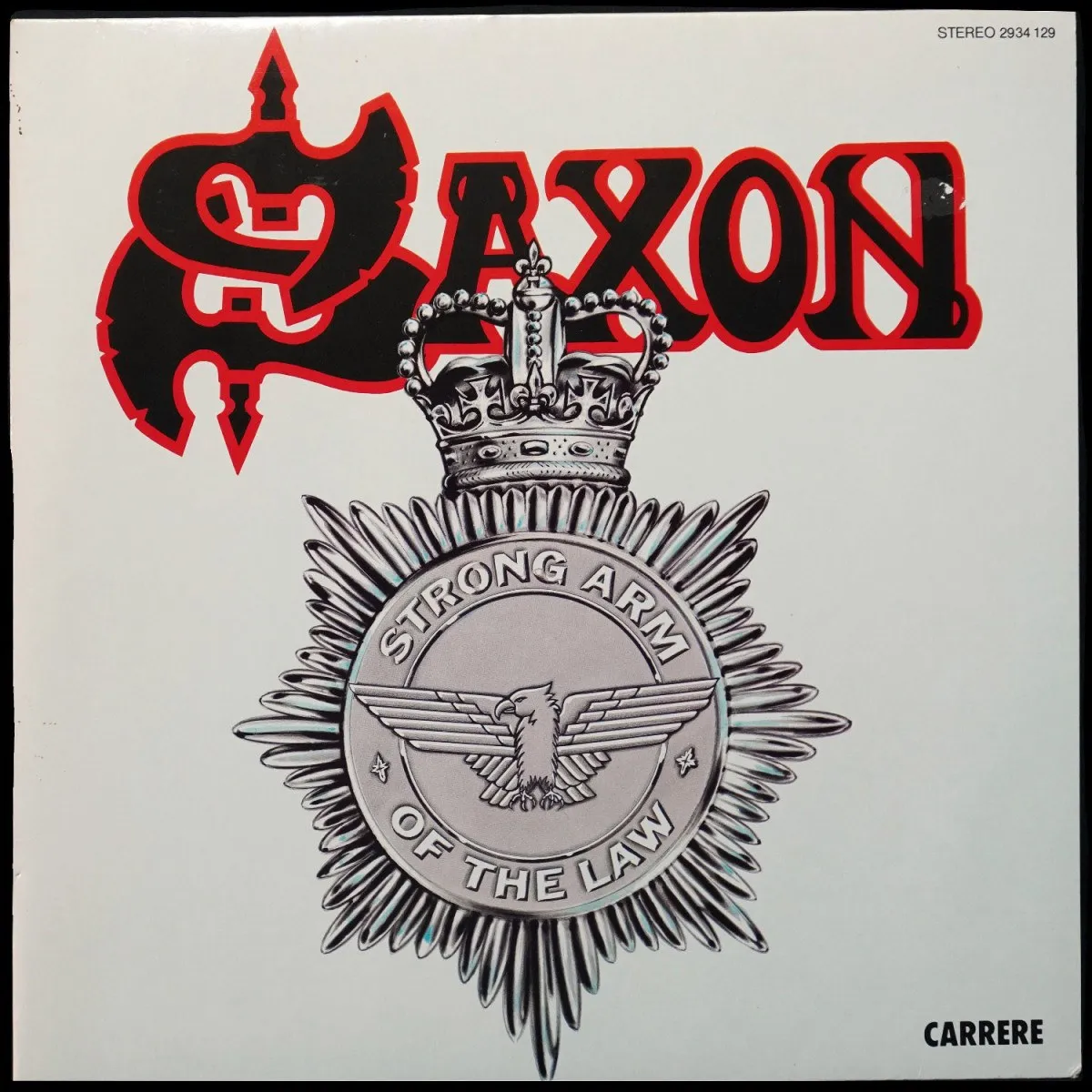 LP Saxon — Strong Arm Of The Law фото