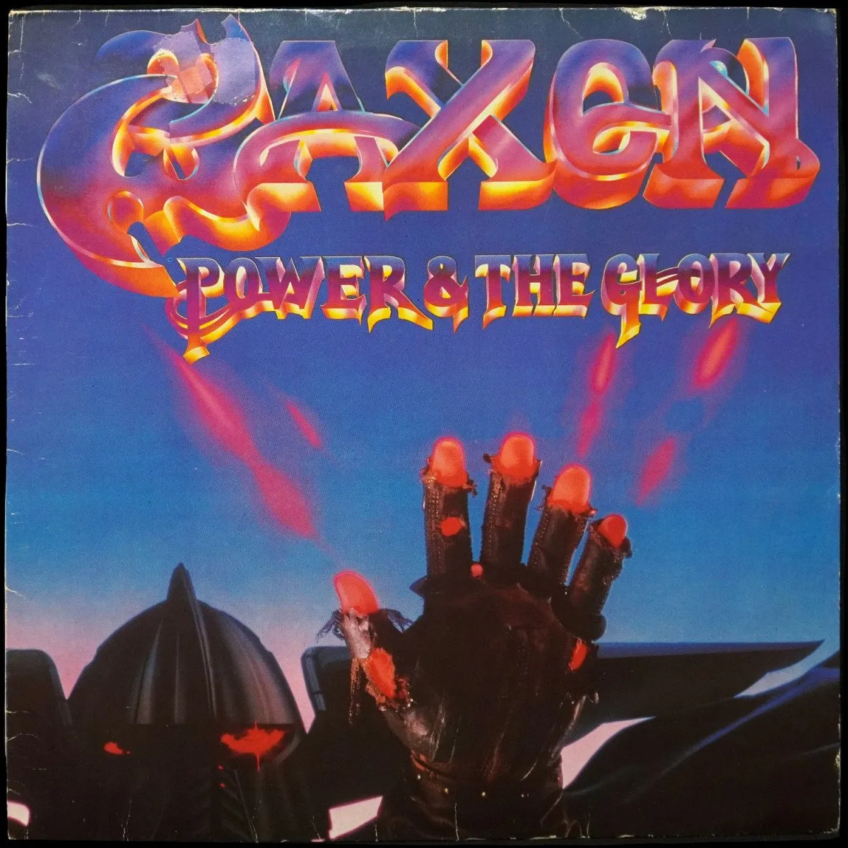 LP Saxon — Power & The Glory фото