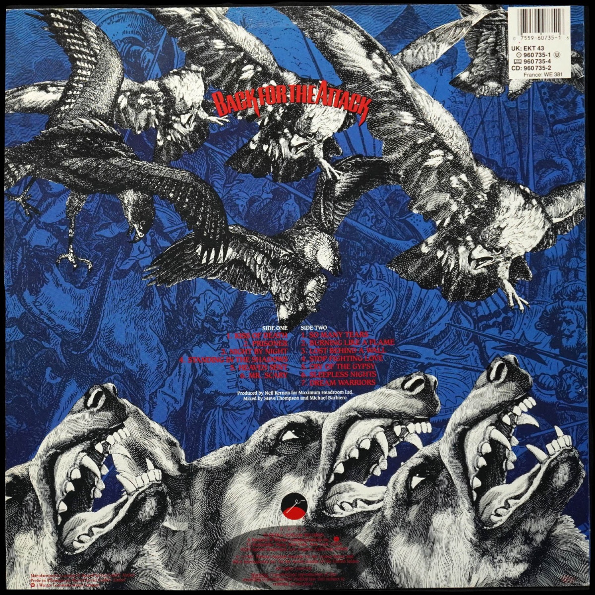 LP DOKKEN — Back For The Attack фото 2