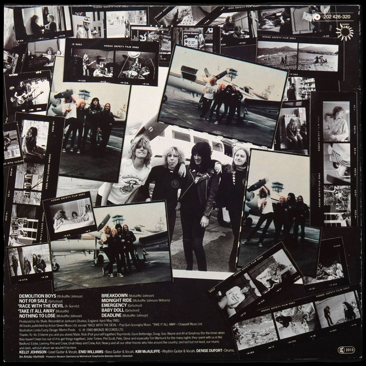 LP Girlschool — Demolition фото 2