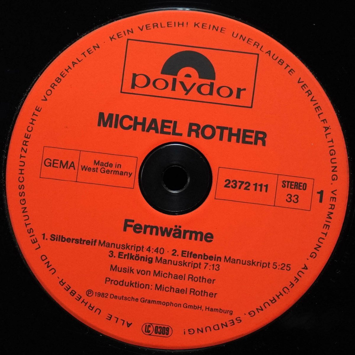 LP Michael Rother — Fernwarme фото 3