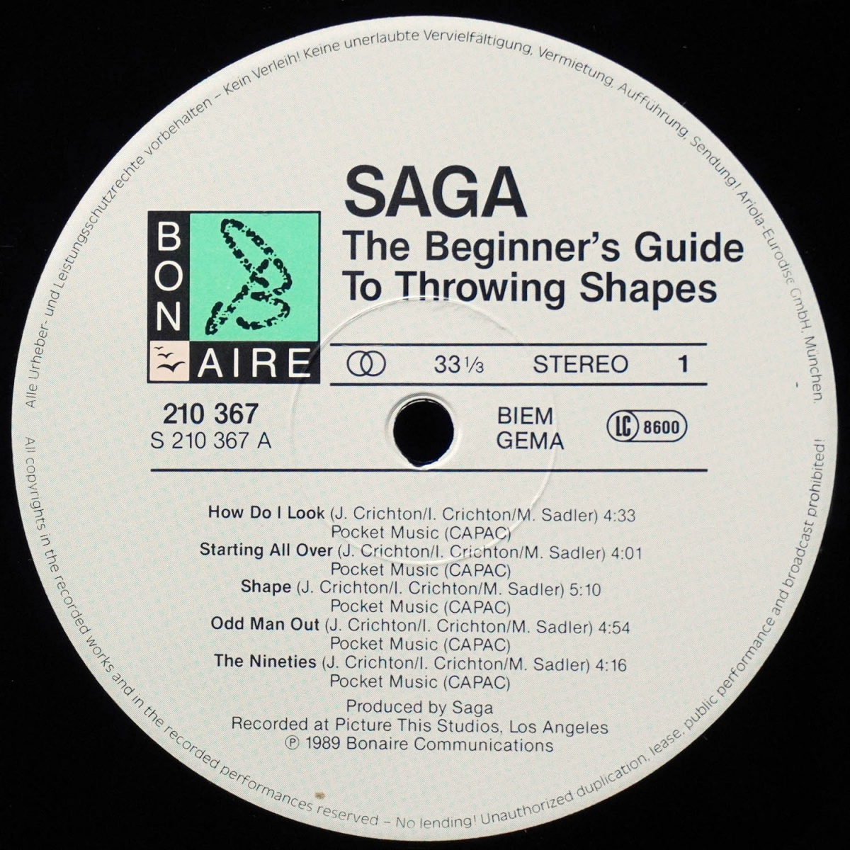 LP Saga — Beginner's Guide To Throwing Shapes фото 3