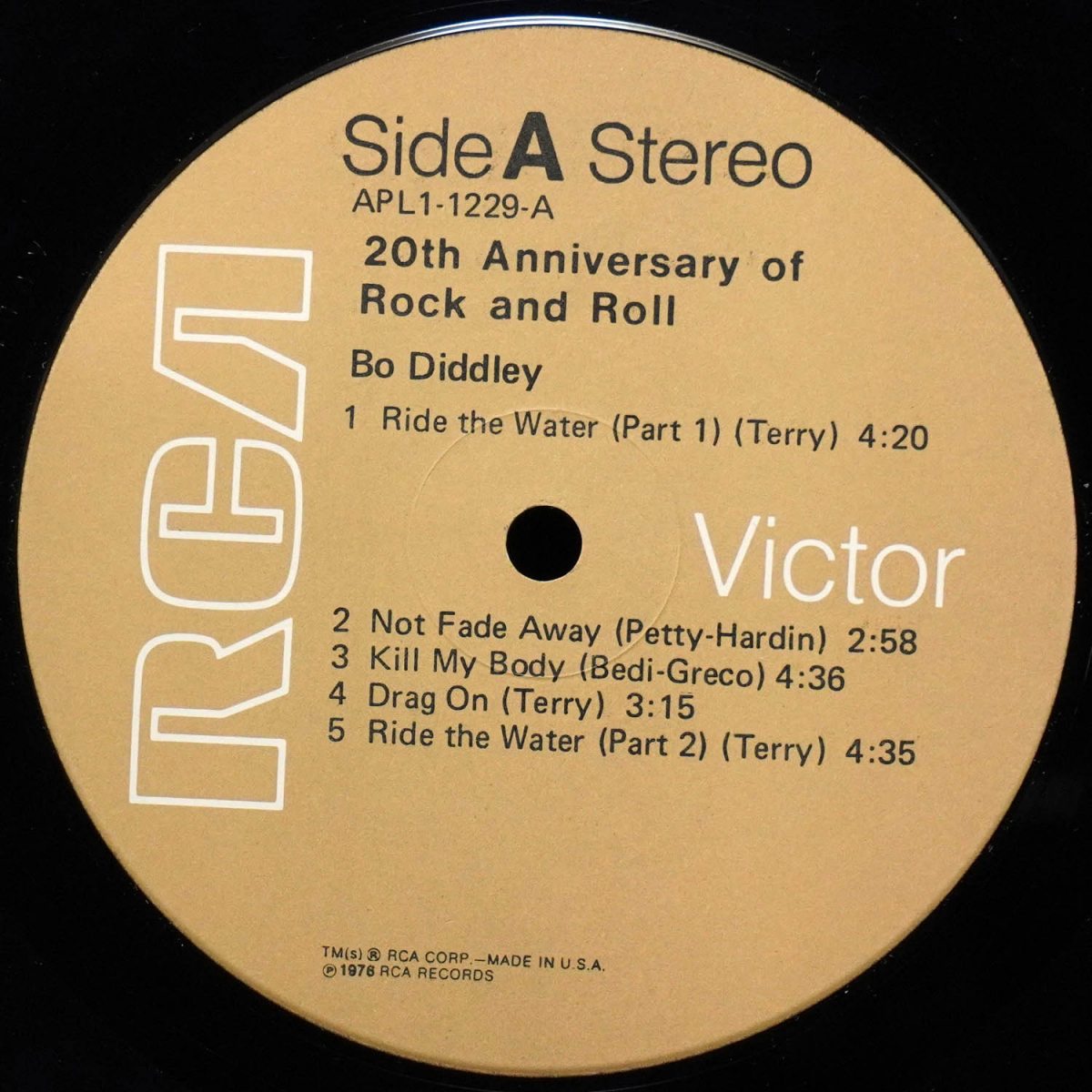 LP Bo Diddley — 20th Anniversary Of Rock 'N' Roll фото 2