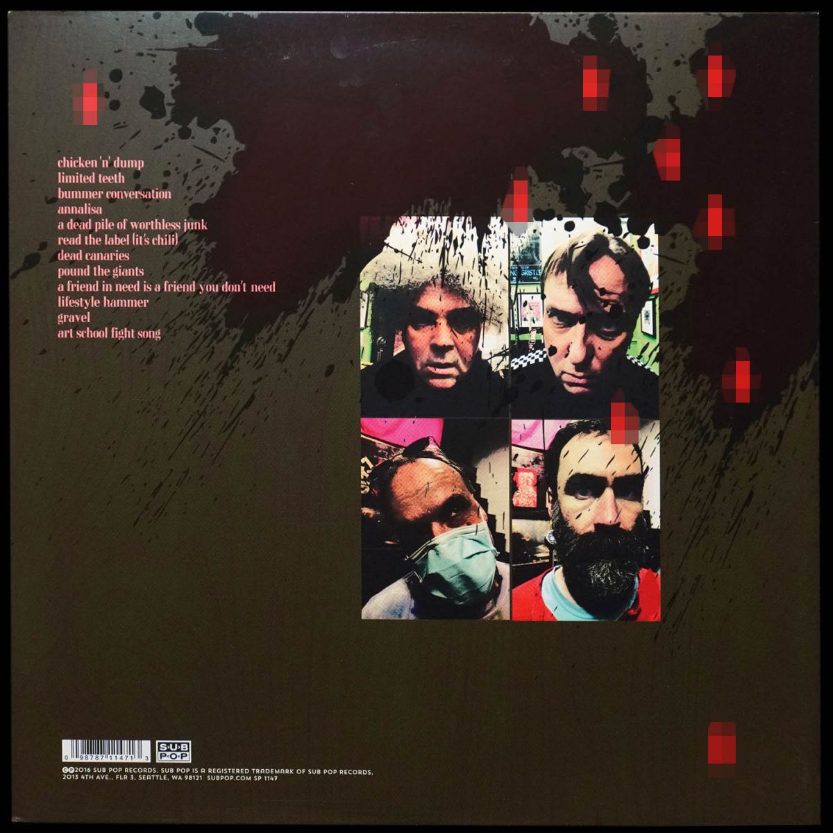 LP Mike Kunka — Three Men And A Baby (цветной винил) фото 2