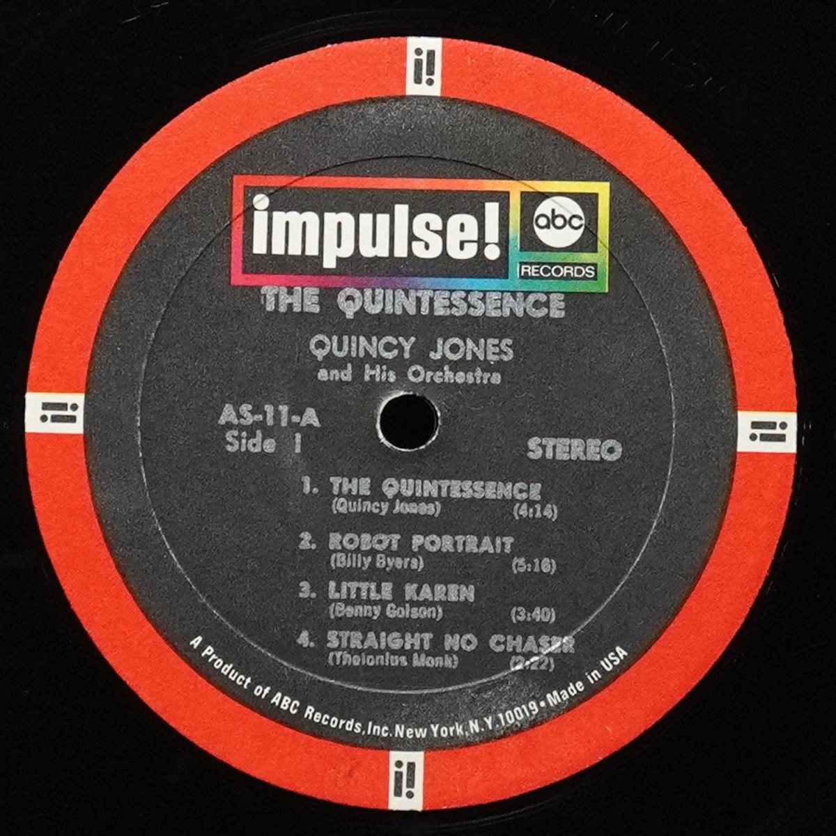 LP Quincy Jones And His Orchestra — Quintessence фото 4