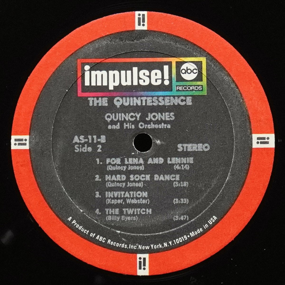 LP Quincy Jones And His Orchestra — Quintessence фото 5