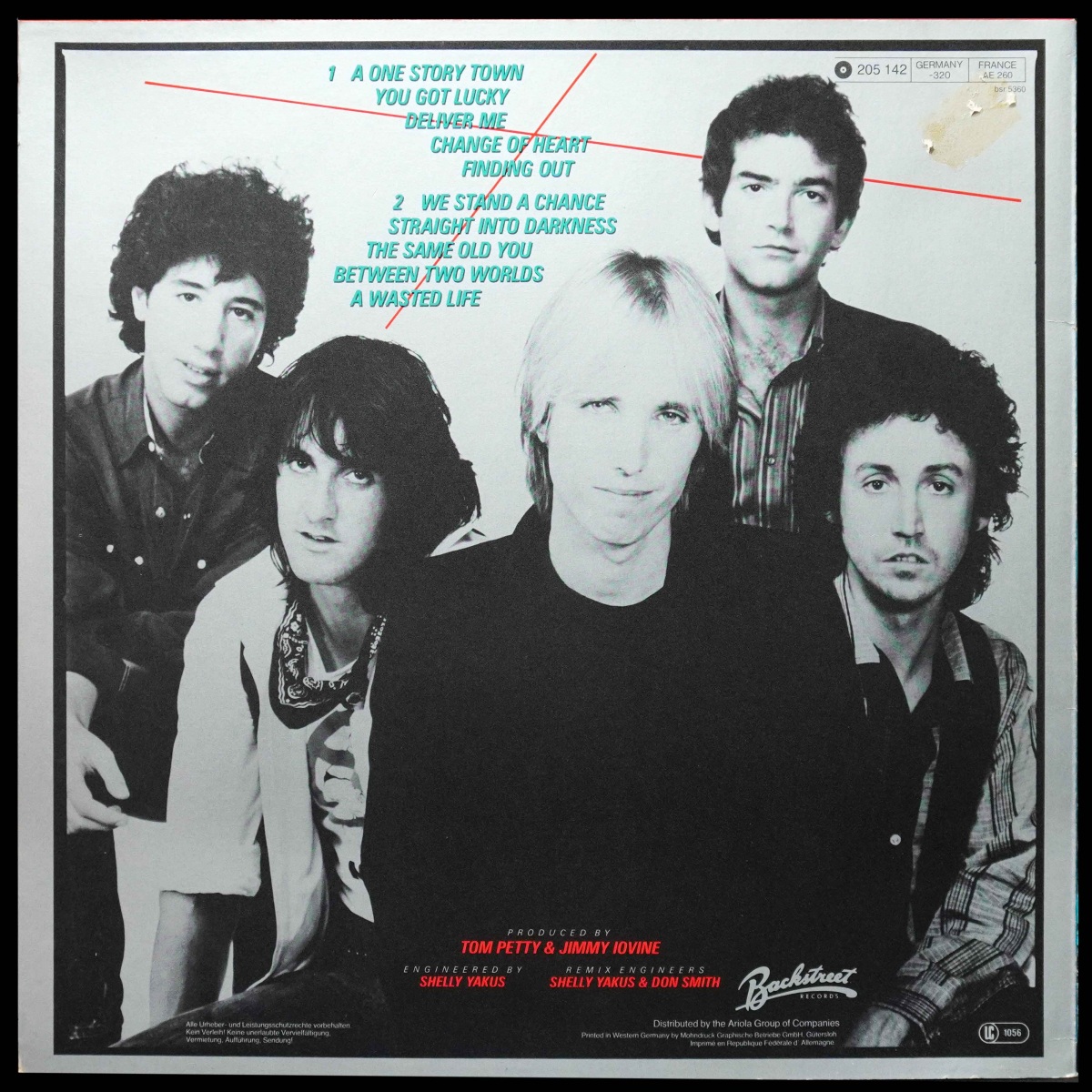 LP Tom Petty And The Heartbreakers — Long After Dark фото 2