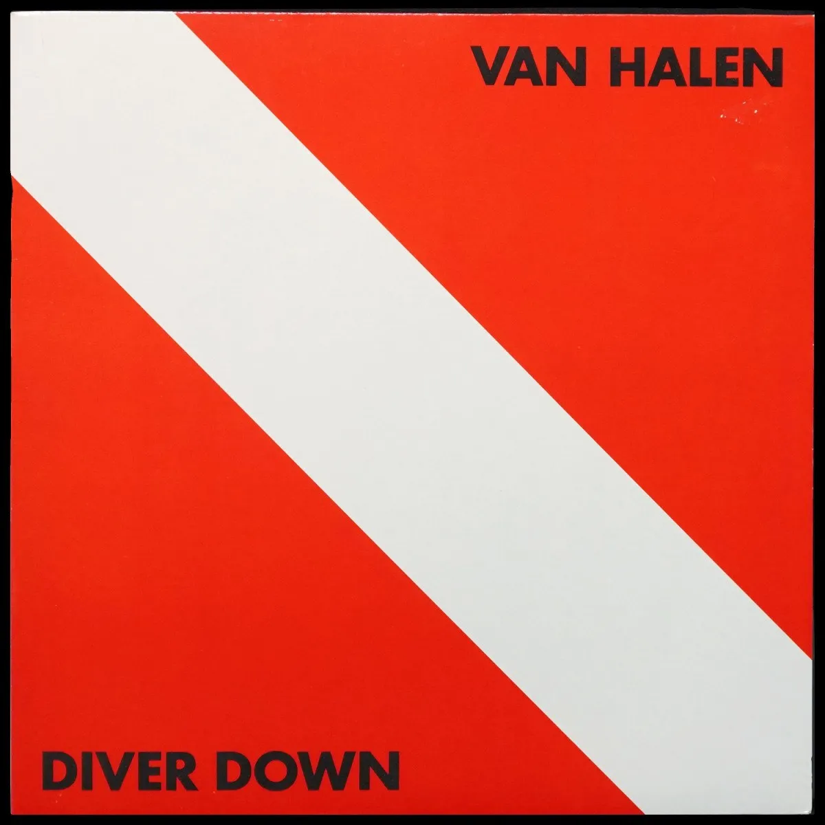 LP Van Halen — Diver Down фото