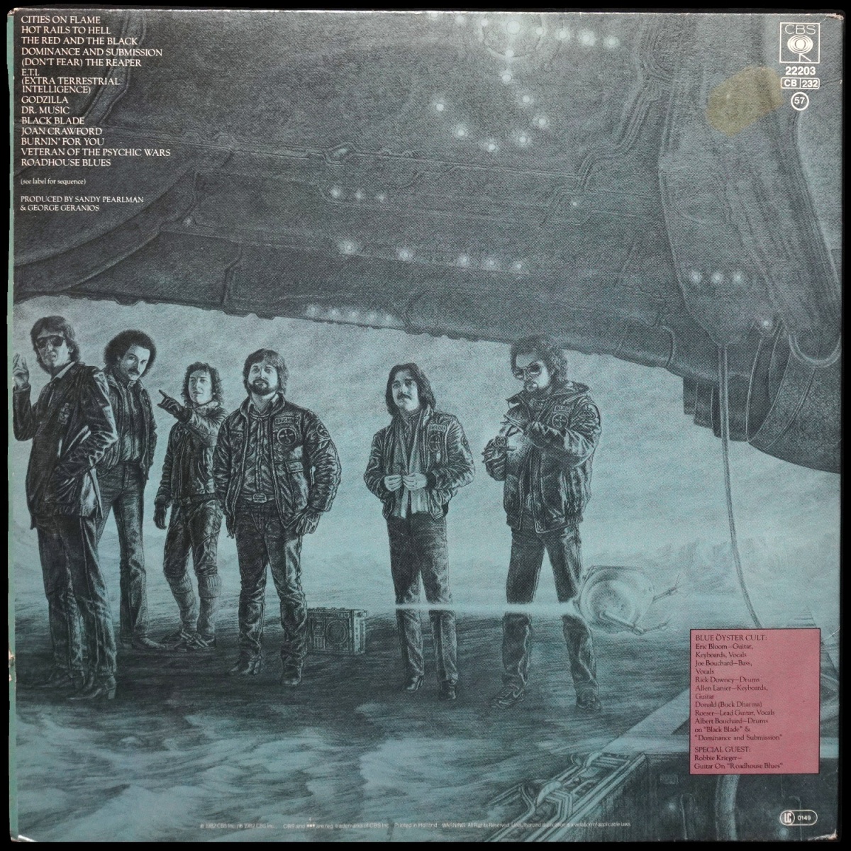 LP Blue Oyster Cult — Extraterrestrial Live (2LP) фото 2