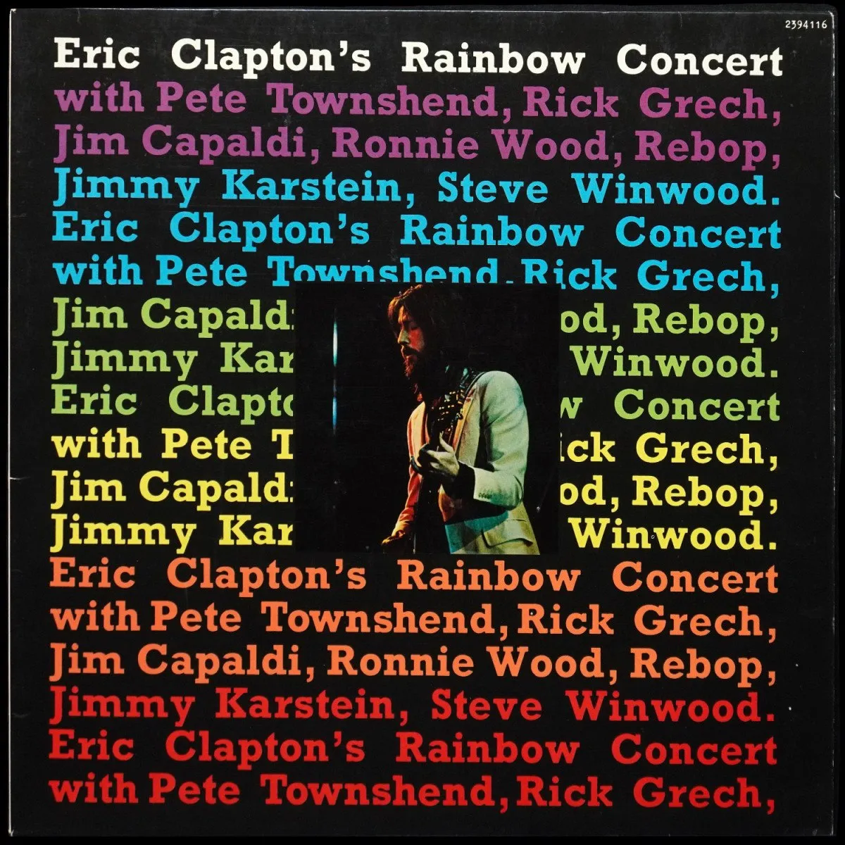 LP Eric Clapton — Eric Clapton's Rainbow Concert фото