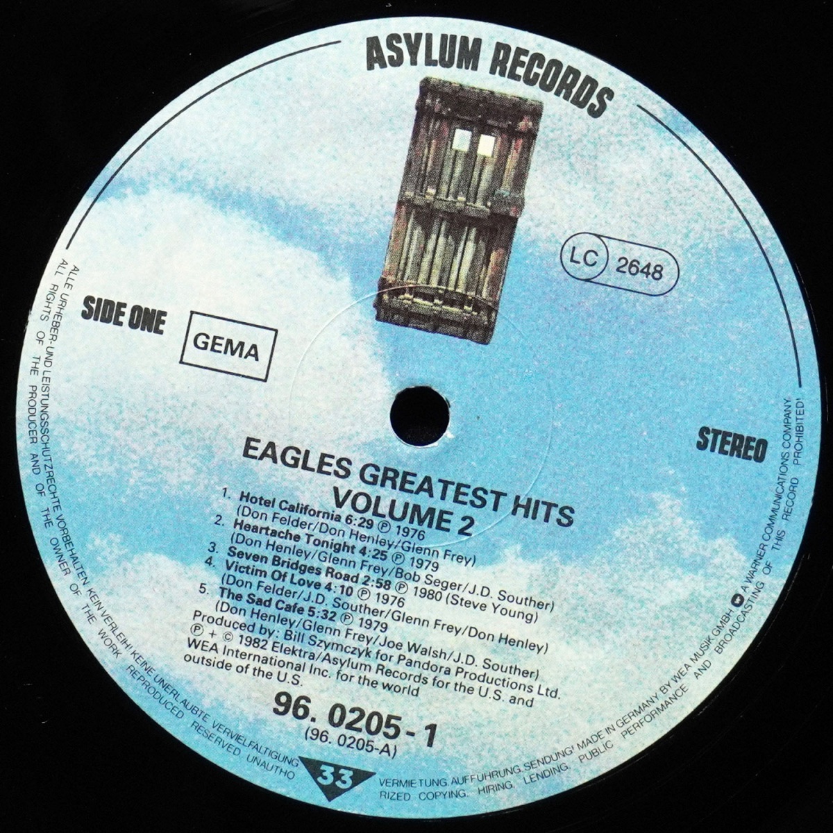 LP Eagles — Eagles Greatest Hits Volume 2 фото 3