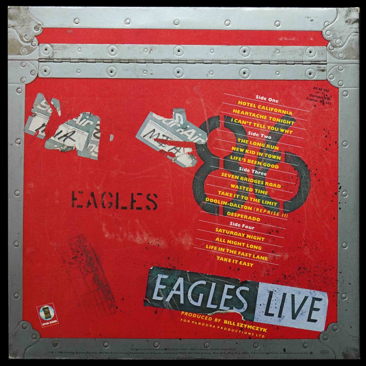 LP Eagles — Eagles Live (2LP, + постер) фото 2