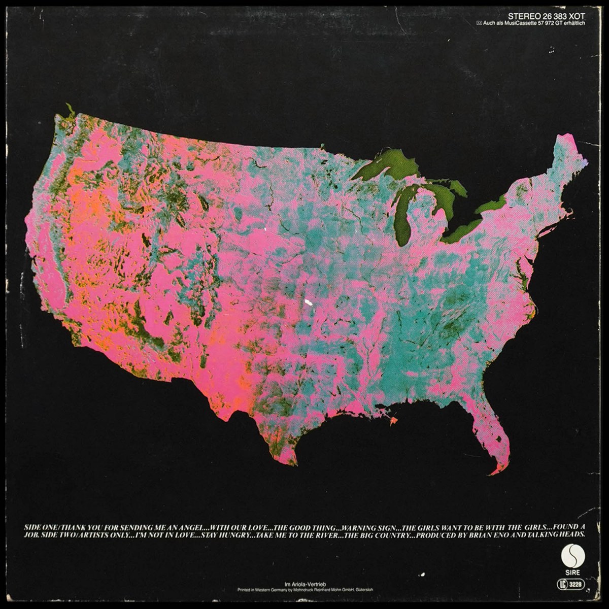 LP Talking Heads — More Songs About Buildings And Food фото 2