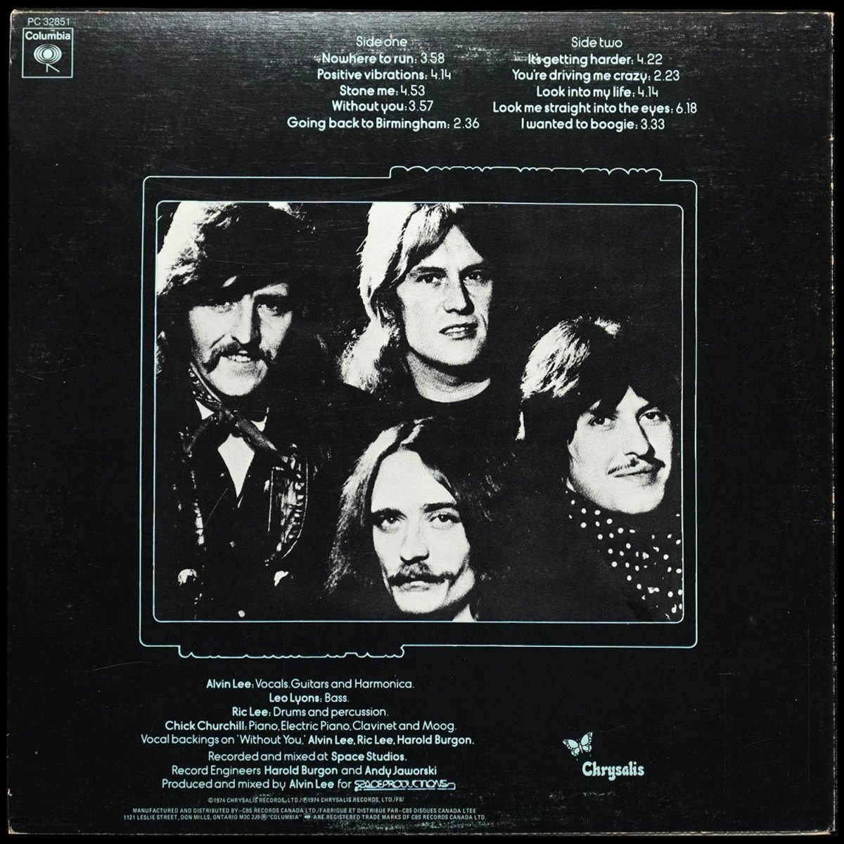 LP Ten Years After — Positive Vibrations фото 3