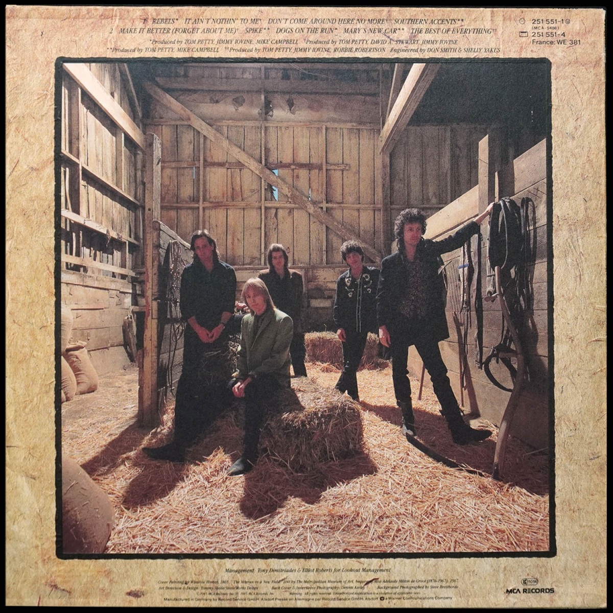 LP Tom Petty And The Heartbreakers — Southern Accents фото 3