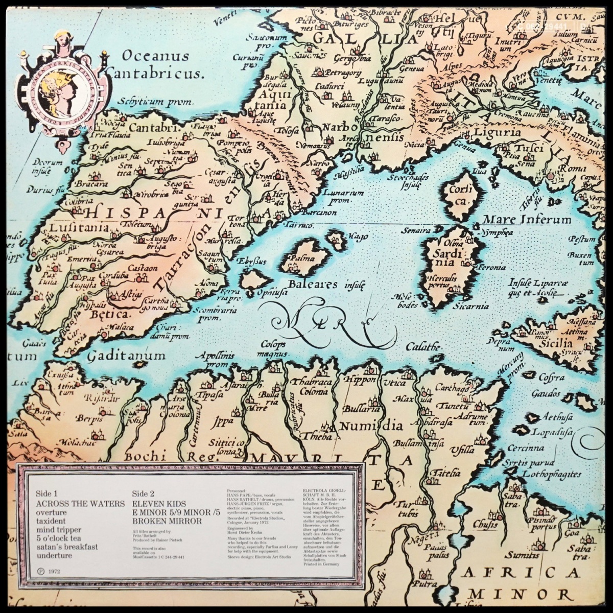 LP Triumvirat — Mediterranean Tales (Across The Waters) фото 3
