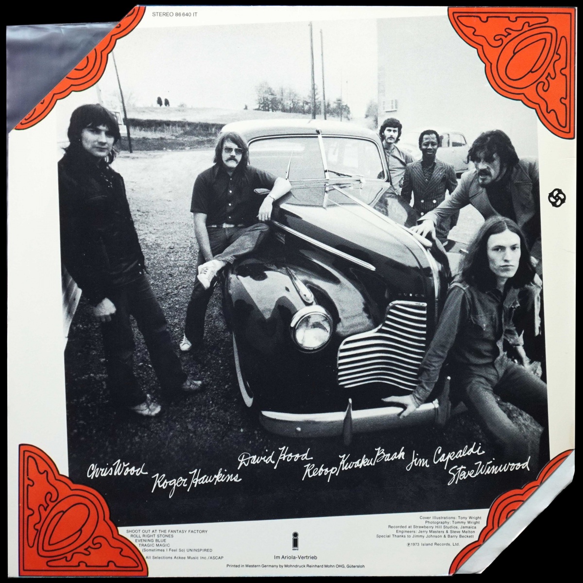 LP Traffic — Shoot Out At The Fantasy Factory фото 3