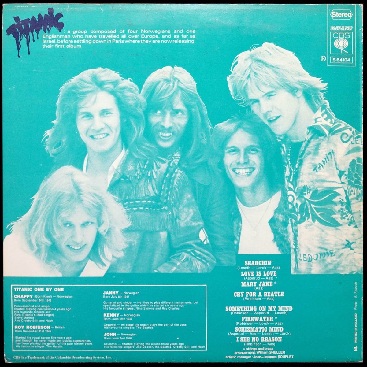 LP Titanic — Titanic фото 3