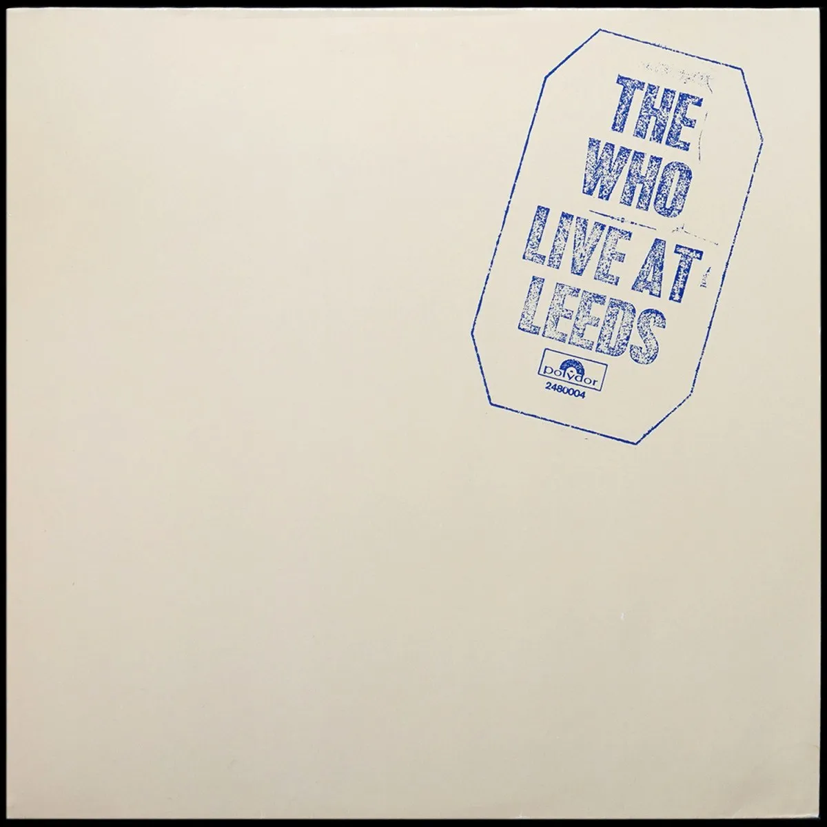 LP Who — Live At Leeds фото
