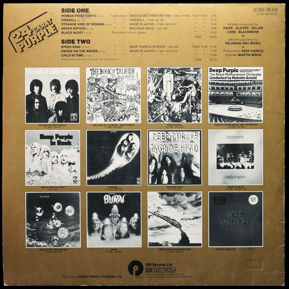 LP Deep Purple — 24 Carat Purple фото 3