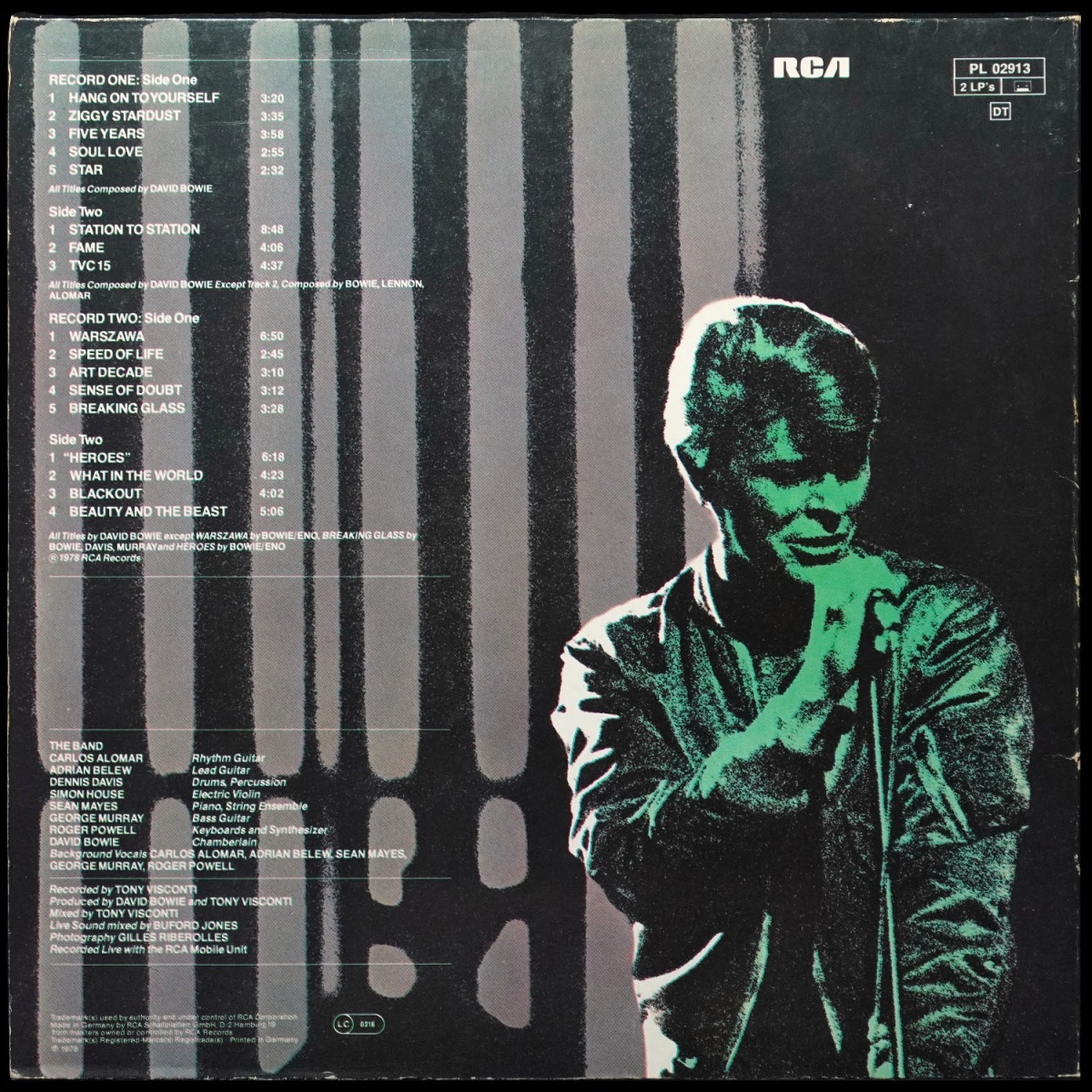 LP David Bowie — Stage (2LP) фото 2