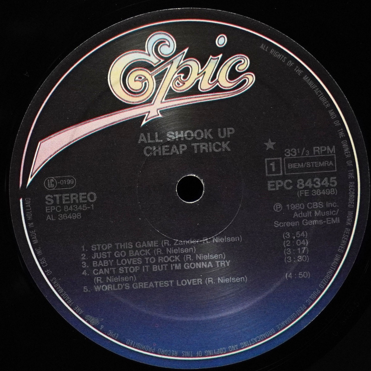 LP Cheap Trick — All Shook Up фото 2