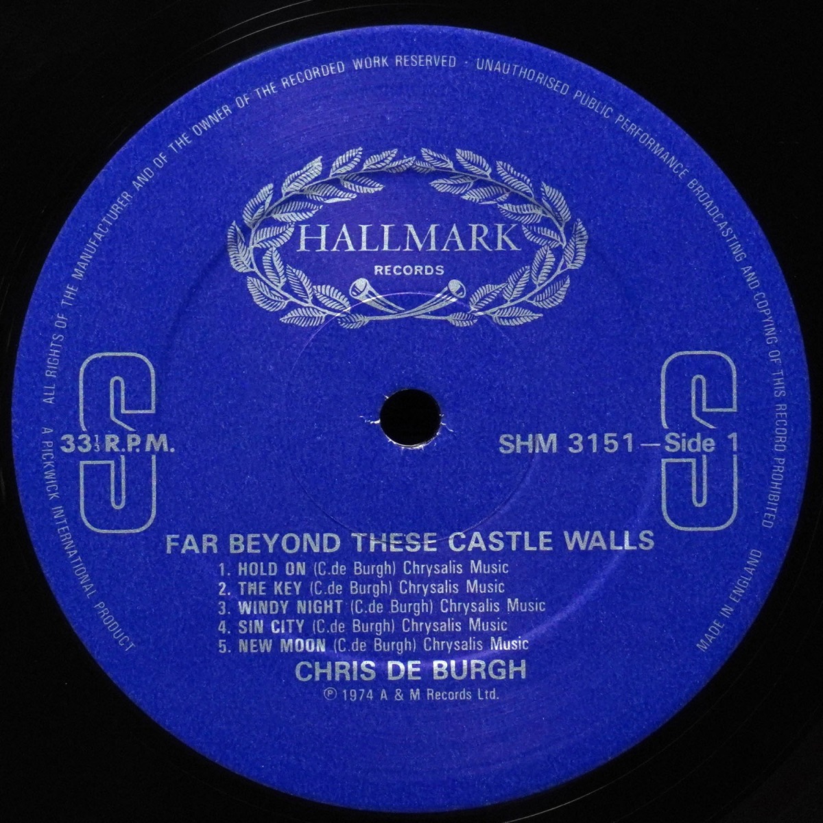 LP Chris De Burgh — Far Beyond These Castle Walls фото 2