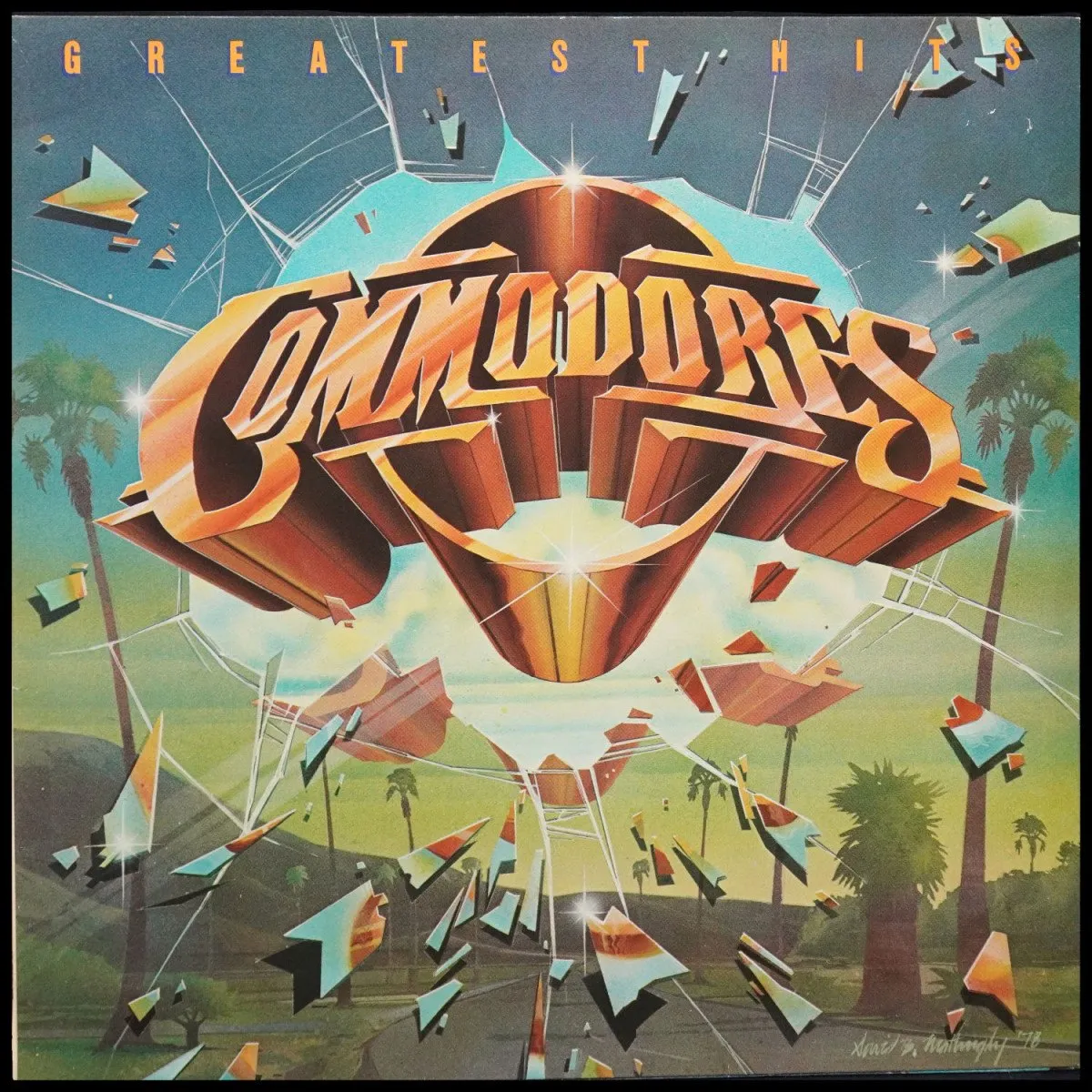 LP Commodores — Greatest Hits фото