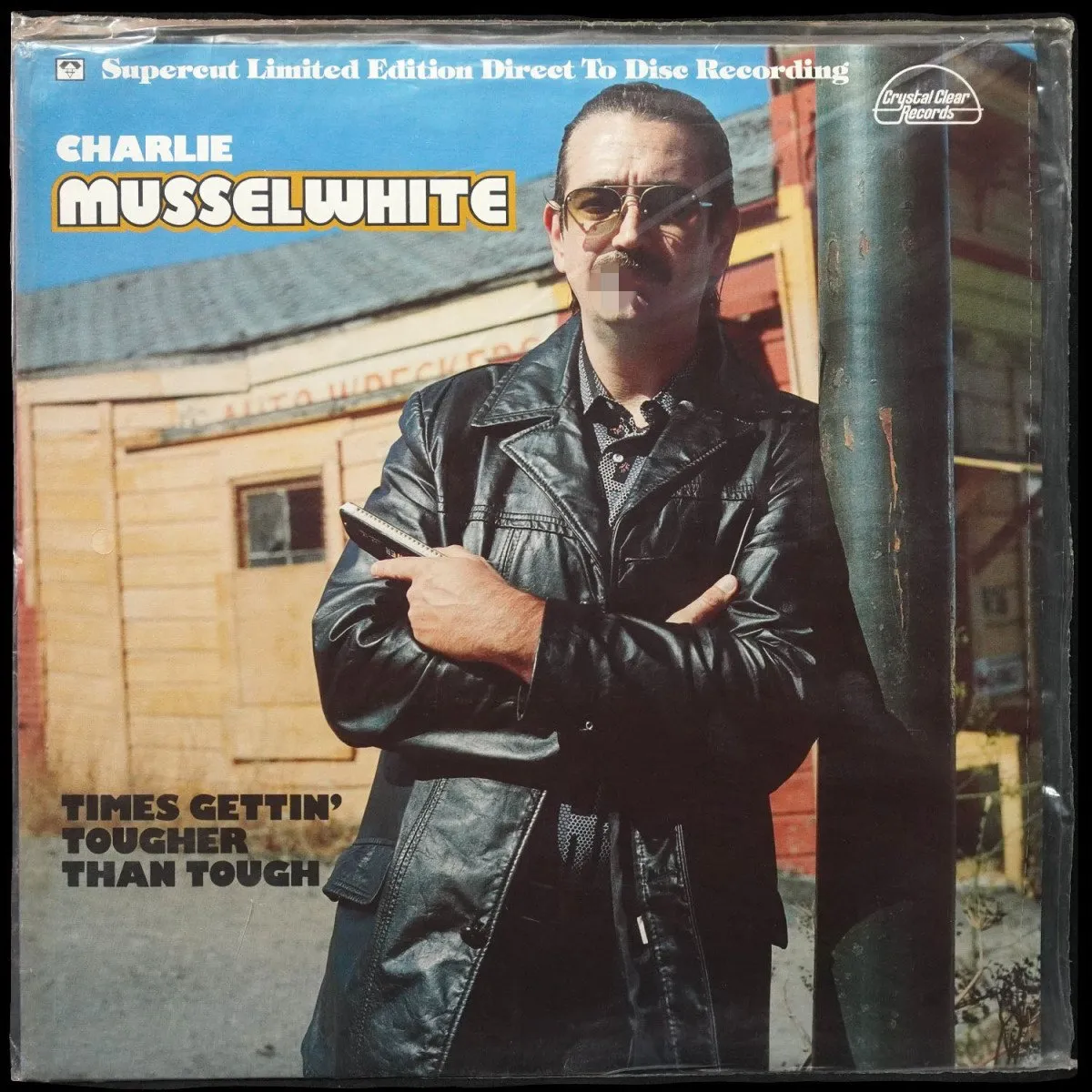 LP Charlie Musselwhite — Times Gettin' Tougher Than Tough (запечатанный оригинал) фото