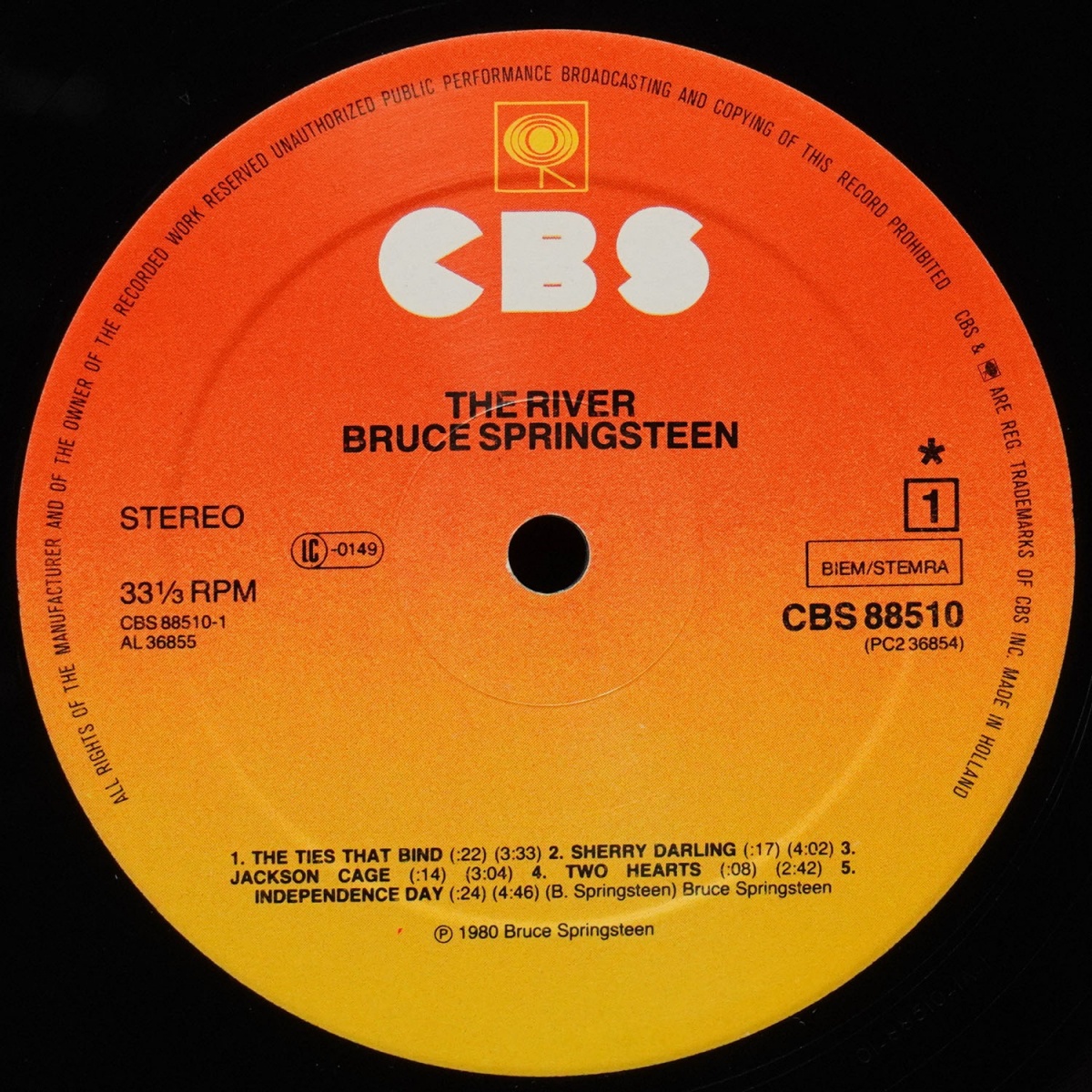 LP Bruce Springsteen — River (2LP) фото 3