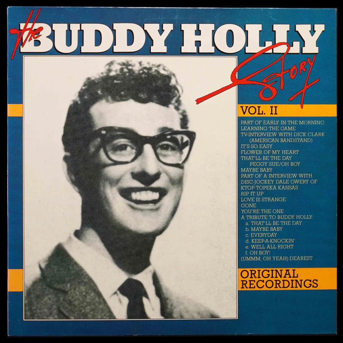 LP Buddy Holly — Buddy Holly Story (Original Recordings) Vol. II фото