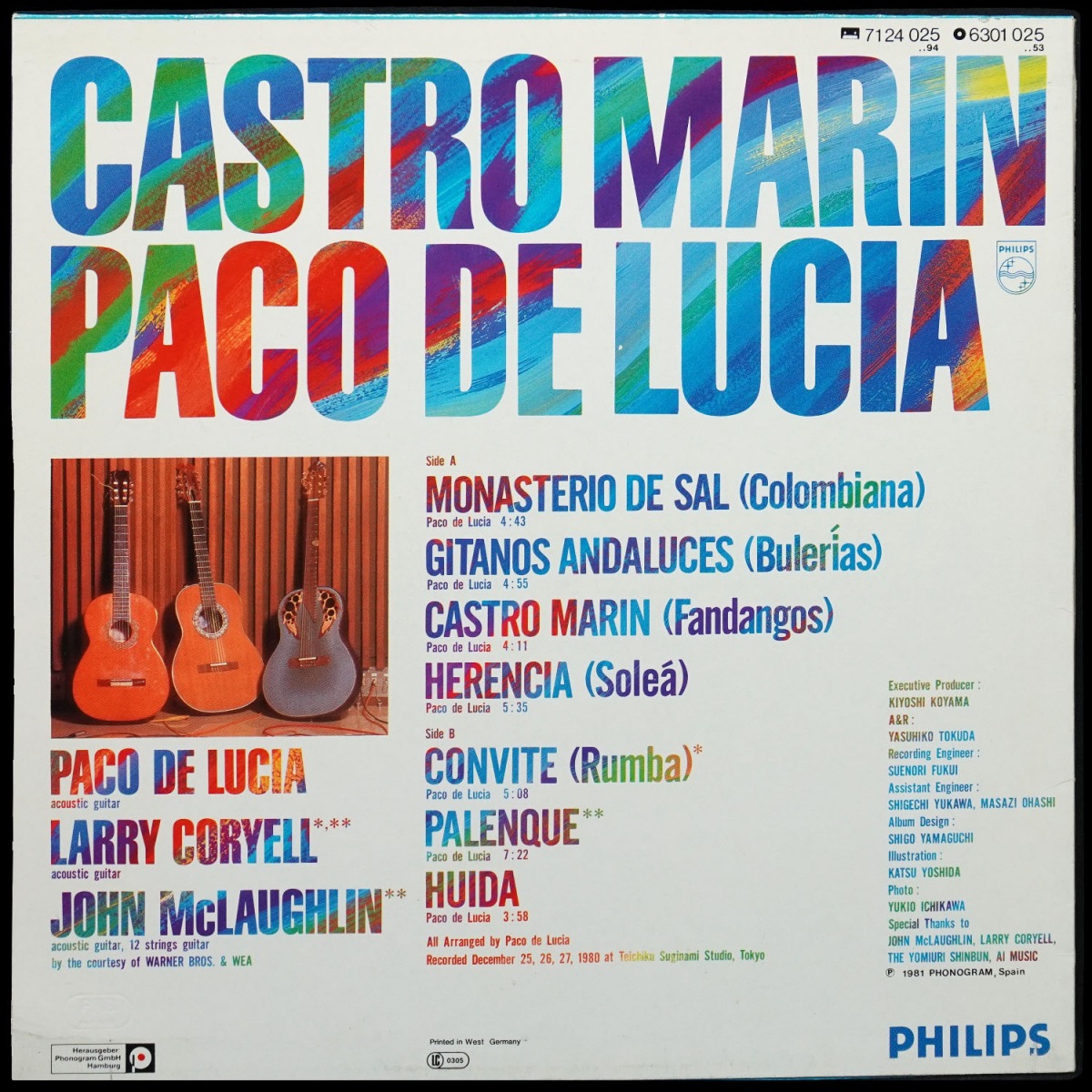 LP Paco De Lucia — Castro Marin фото 2