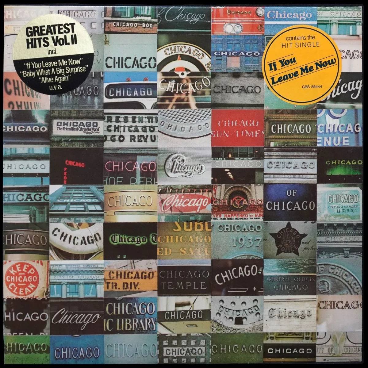 LP Chicago — Greatest Hits, Volume II фото