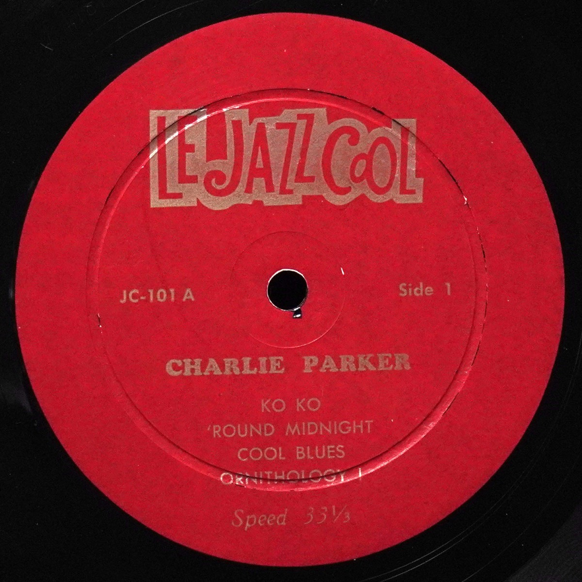 LP Charlie Parker — Le Jazz Cool, Historical Recordings, Vol. 1 фото 3