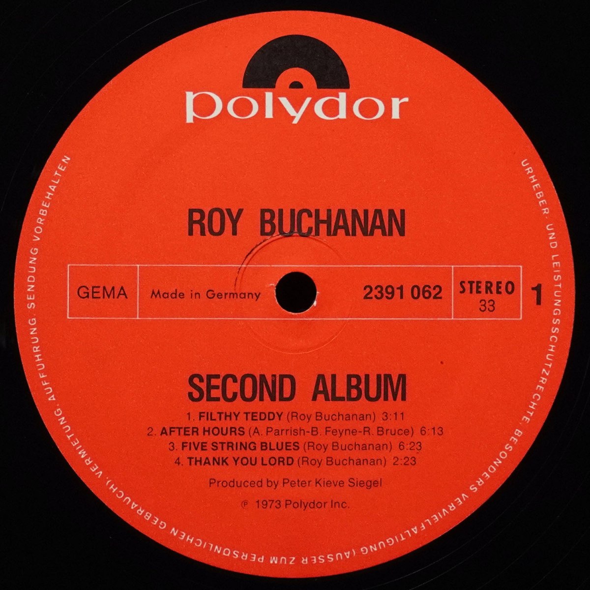 LP Roy Buchanan — Second Album фото 3