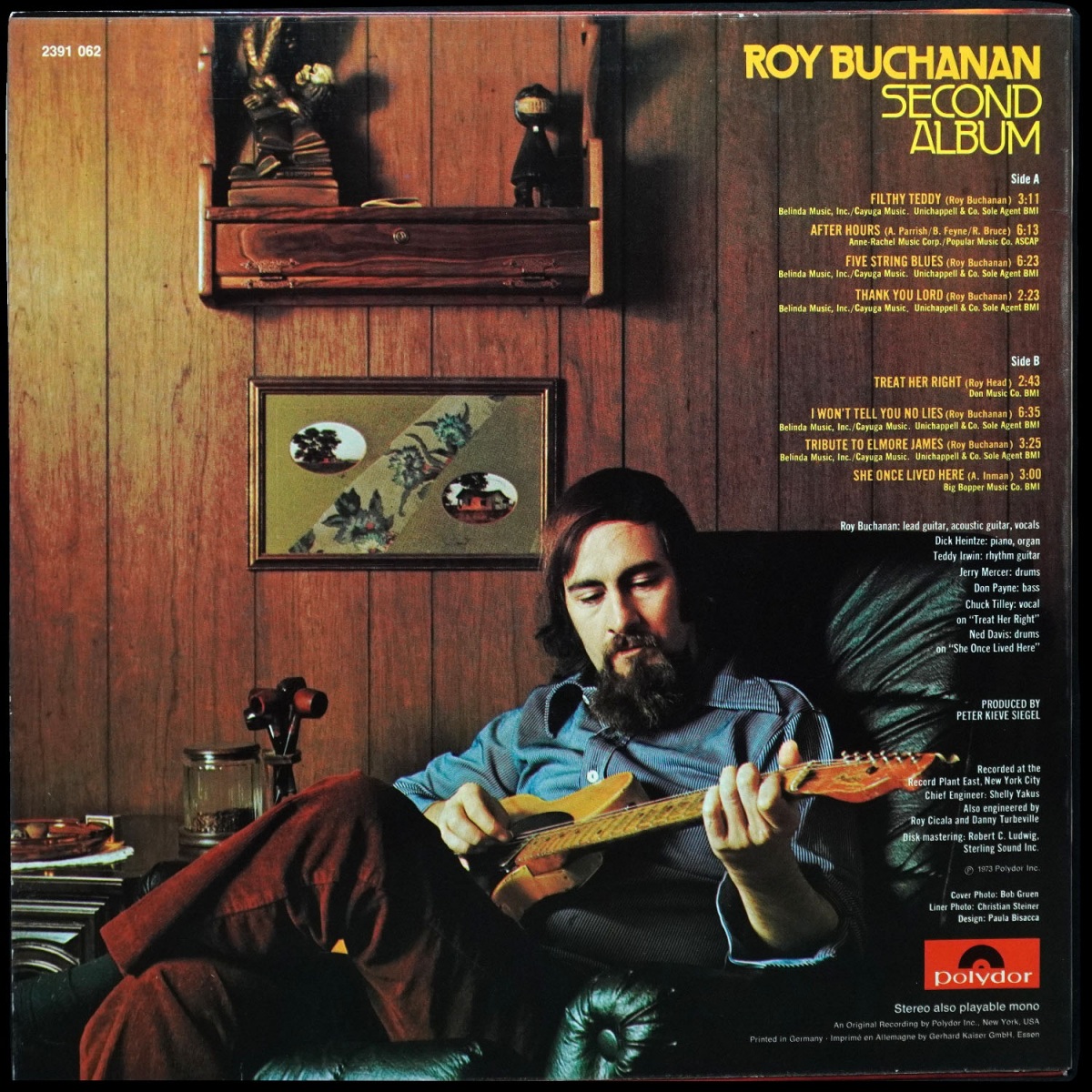 LP Roy Buchanan — Second Album фото 2