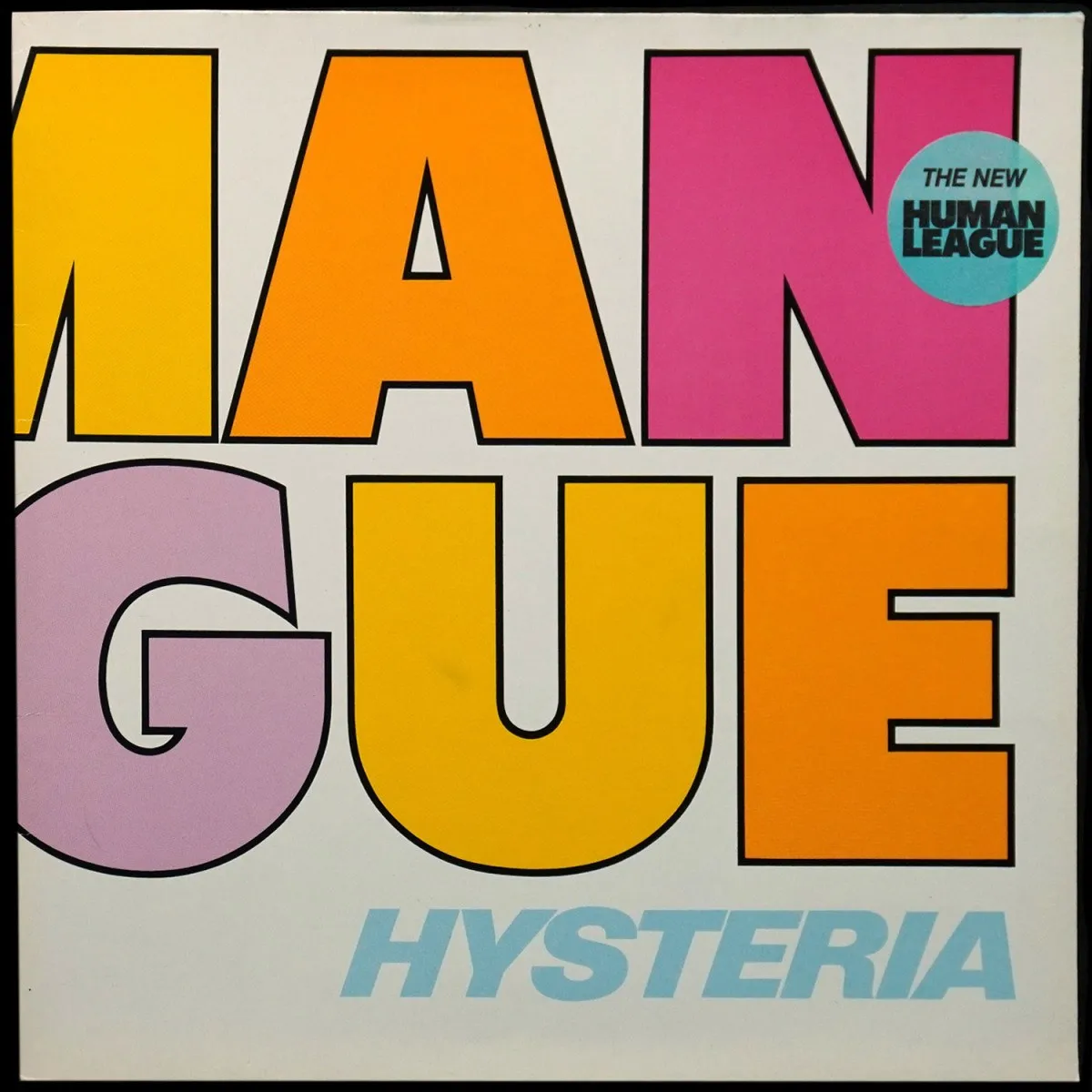 LP Human League — Hysteria фото