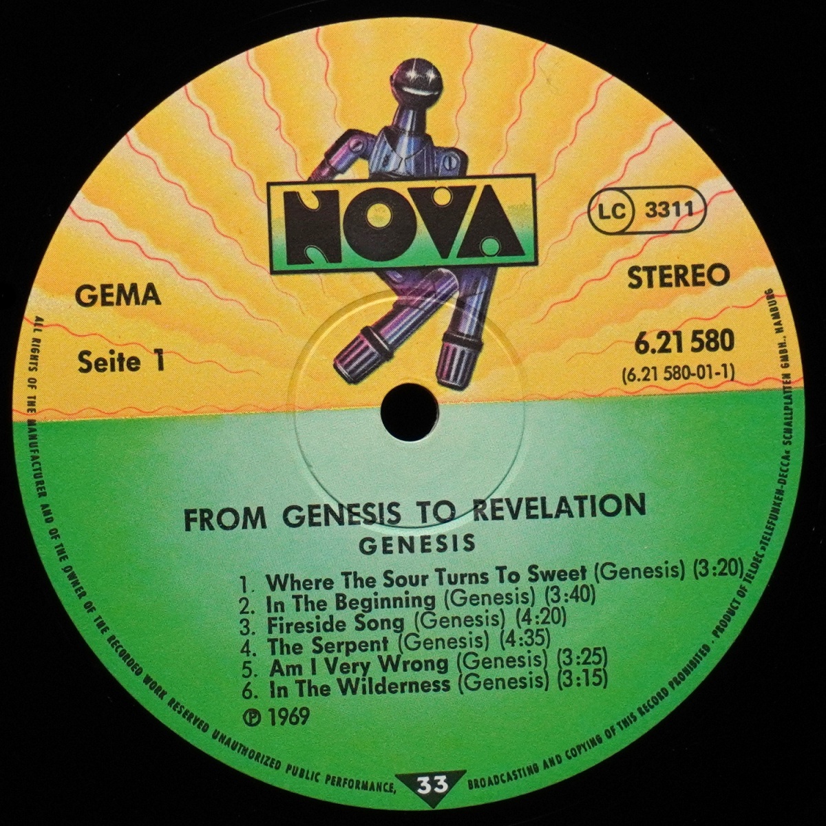 LP Genesis — From Genesis To Revelation фото 3
