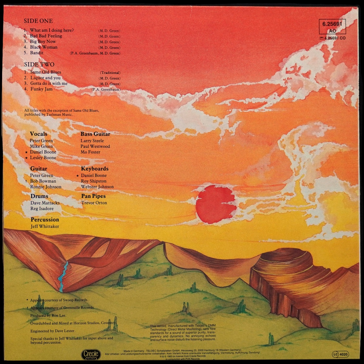 LP Peter Green — Kolors фото 3