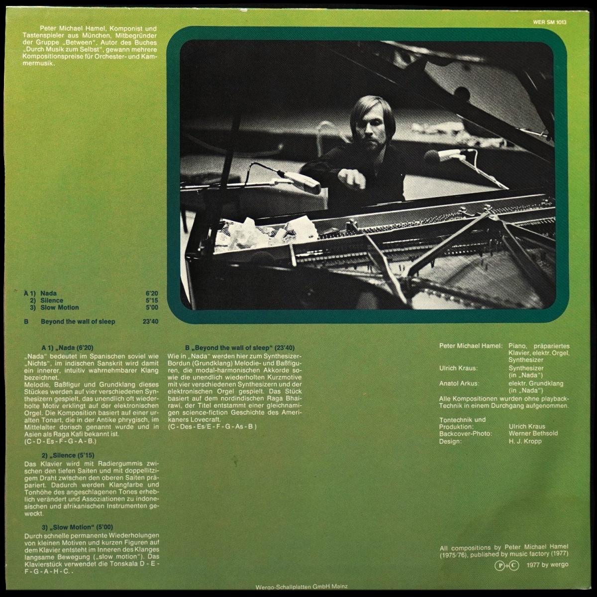 LP Peter Michael Hamel — Nada фото 3